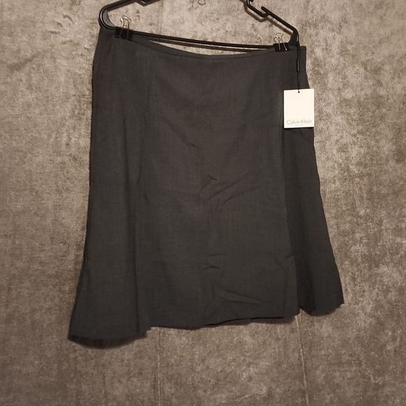 Calvin Klein Petite Flared Skirt - Picture 4 of 6